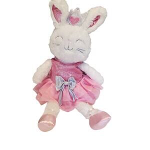 Animal Adventure Ballerina Ballet Dancer Bunny Soft Plush Toy Stuffed Animal 18"